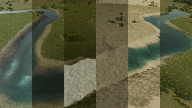 Natural Water Rivers And Ponds Pack V1.0