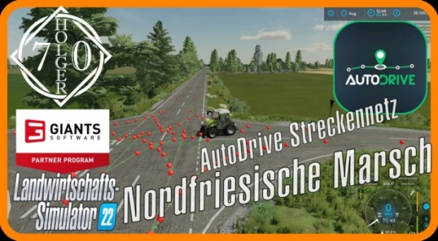 Autodrive Nf March 4-Way Route Network V1.9