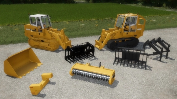 Crawler Loader Liebherr 622 Pack V1.0