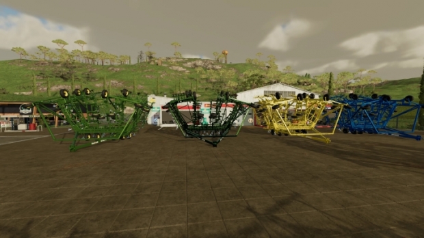 Flexicoil St820 Cultivator And Plow Working Width 24.0 Update V1.2