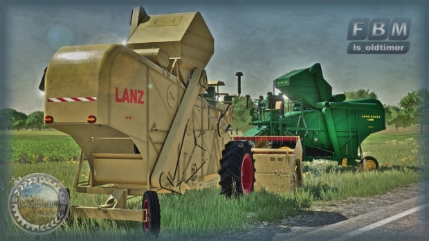 John Deere Lanz Combine Harvester Md-250-S V1.0