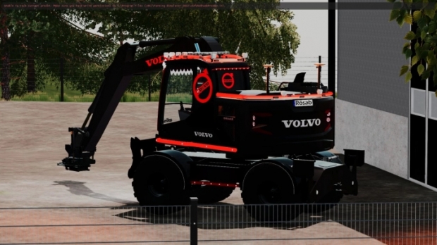 Rosab Volvo Ew160 Excavator V1.0