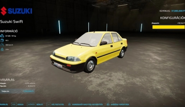 Suzuki Swift 1.6 Sedan V1.0