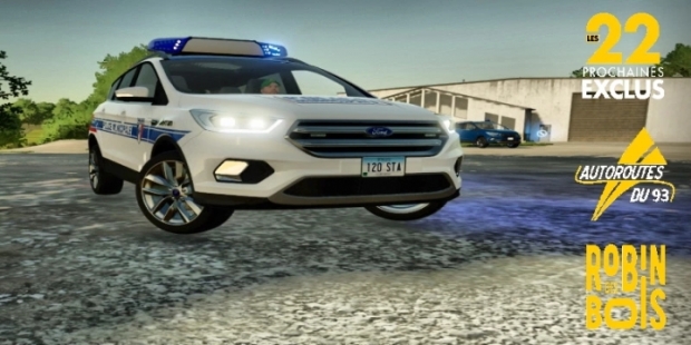 Ford Kuga Police Municipale V1.0