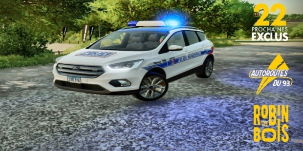 Ford Kuga Police Municipale V1.0