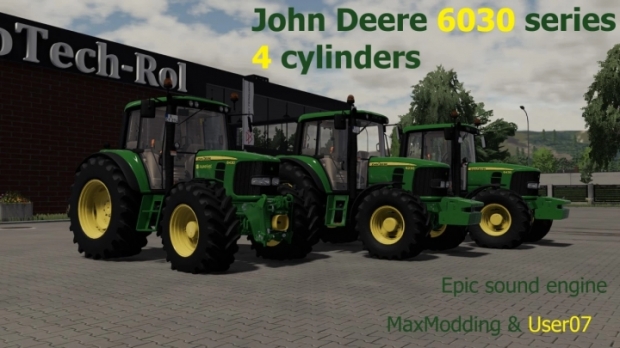 John Deere 6030 Series 4 Cylinders V1.0