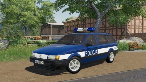 Volkswagen Passat B3 Variant Police V1.0