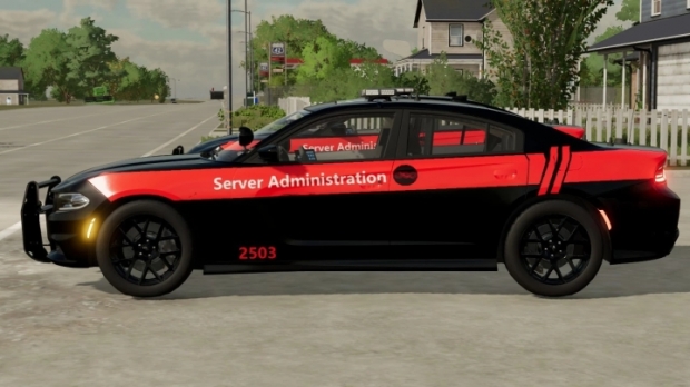 Dodge Charger 2015 Admin V1.0 - Farming Simulator Mod Center