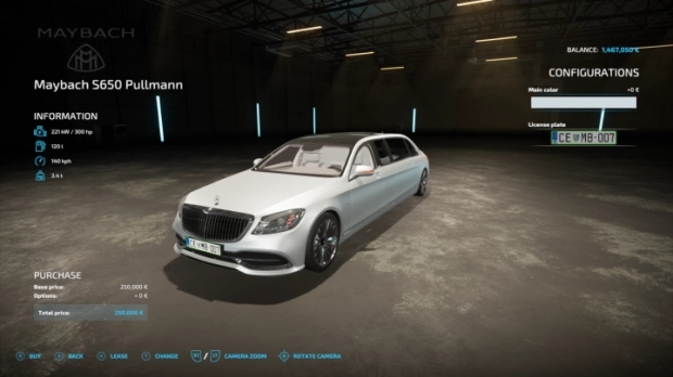 Maybach S650 Pullman V1.0