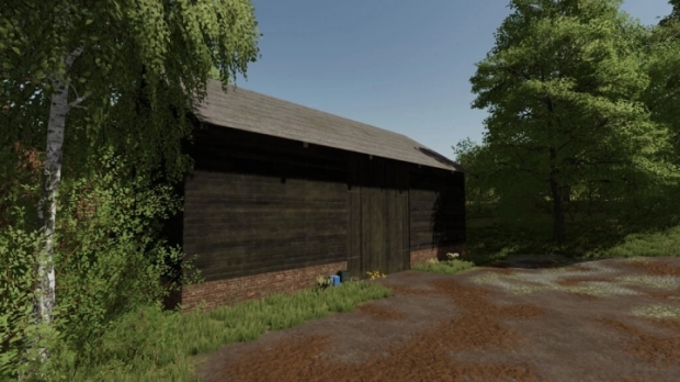 Old Post German Wood Barn V1.0