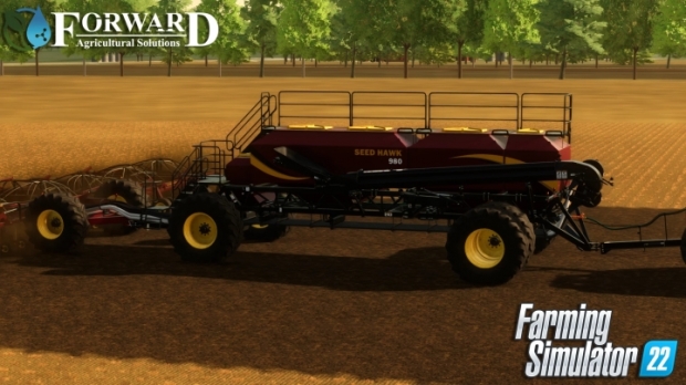 Seed Hawk 980 Air Cart With Additional Systems V1.0