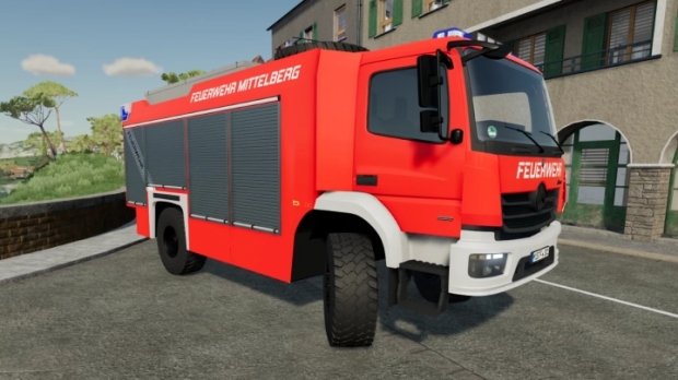 Mercedes-Benz Fire Truck (Simpleic) V1.0