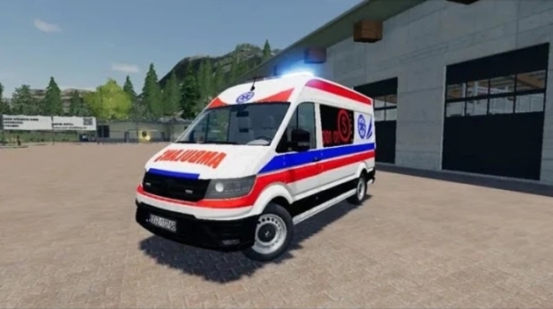 Volkswagen Crafter Ii From The District Hospital In Dzierzoniow V1.0