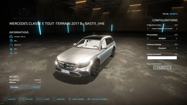 Mercedes Classe E 2017 V1.0