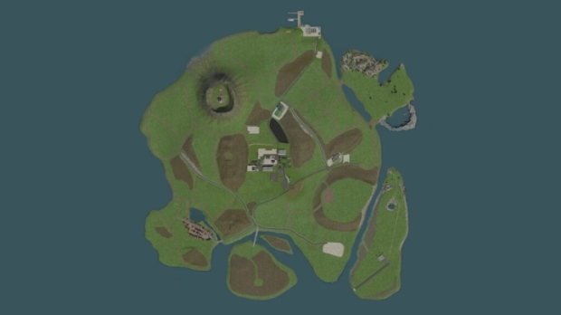 Volcano Island Map V1.0
