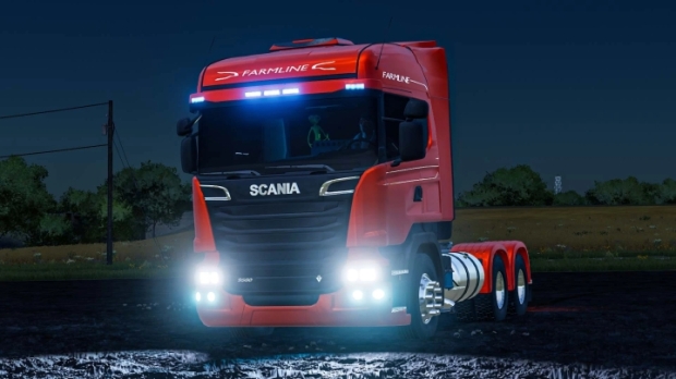 Scania Farmline 6X4 Truck V1.0