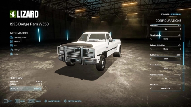 Dodge Ram W350 V2.0