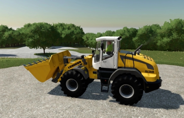 Liebherr Wheel Loader 538 With Bucket V1.0