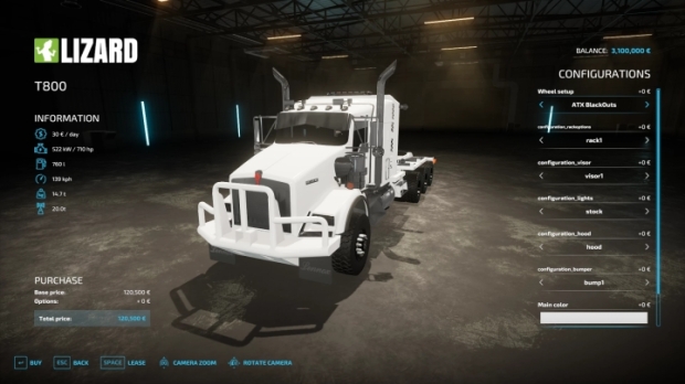 Rmc T800 Truck V1.0
