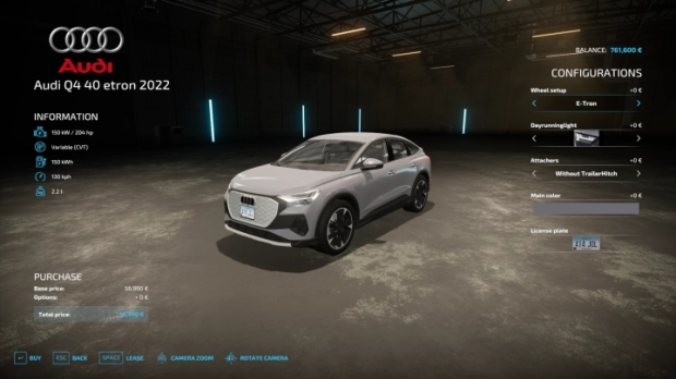 2023 Audi Q4 E-Tron V1.1