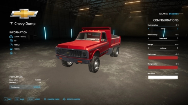 Chevy Dump Truck V1.1