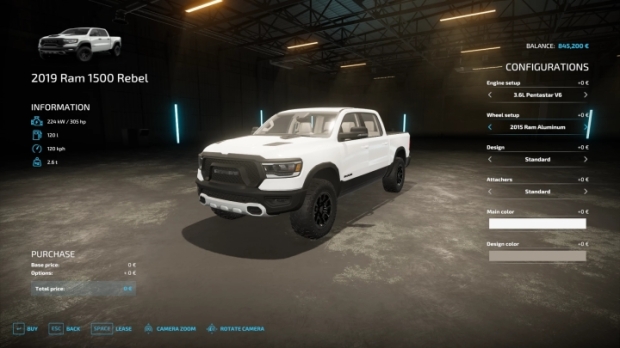 Dodge Ram 1500 2019 V1.4