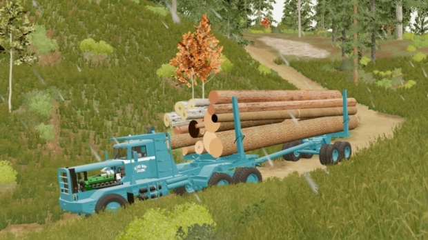 Hayes Hdx Logging Truck V1.0