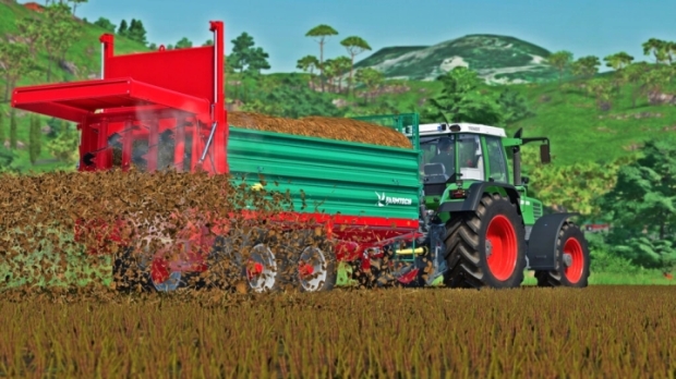 Farmtech Superfex 1200 Manure Spreader/Trailer V1.0
