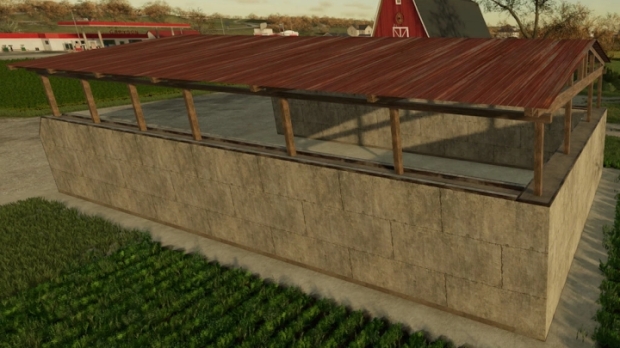 Bunkersilo With Roof V1.0