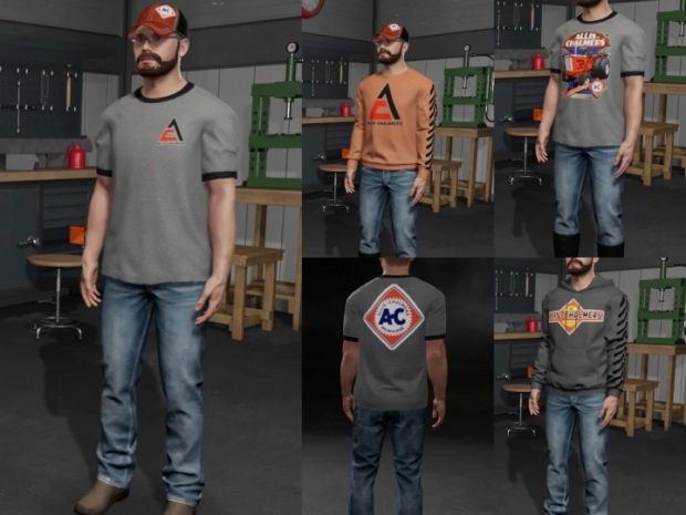 Allis-Chalmers Themed Clothing Pack V1.0