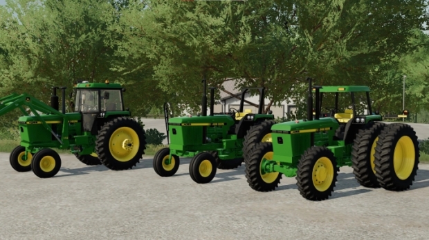 John Deere 4X55 Tractor V1.0