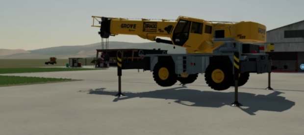 Grove Grt 655 Rough Terrain Crane Lift Straps V1.0