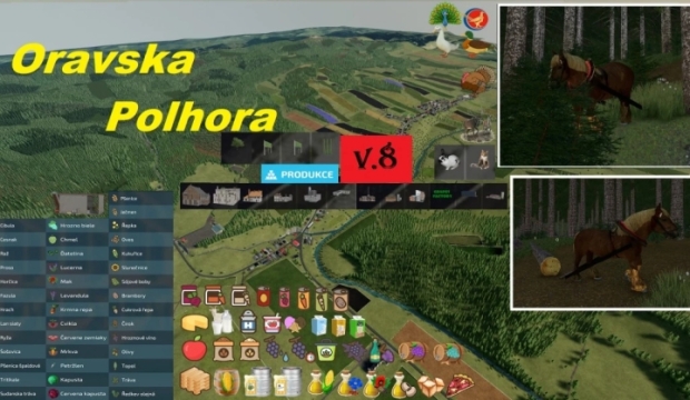 Oravska Polhora 4X Map V8.0