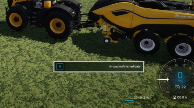 Unload Bales Early V1.0.0.1
