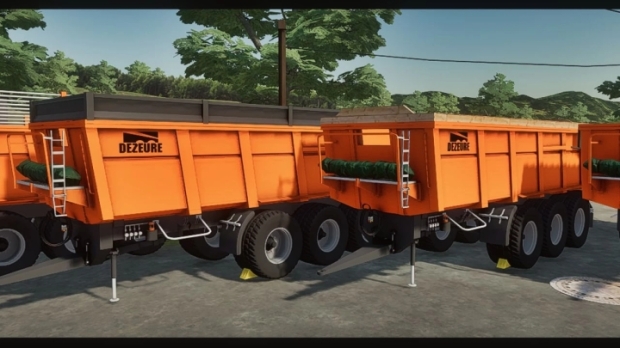 Dezeure 2 & 3 Axle Trailer Pack V1.0