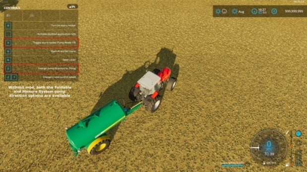 Disable Foldable For Manure System Mods V1.0