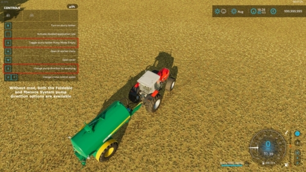 Disable Foldable For Manure System Mods V1.0