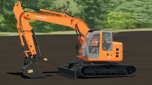 Hitachi Zx 135 Us/John Deere 135C V1.0