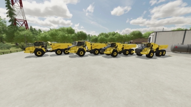 John Deere 260E Haul Truck V1.0