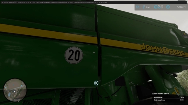 John Deere S690I & 9880I Sts Eu Grey Edition Camso V1.0