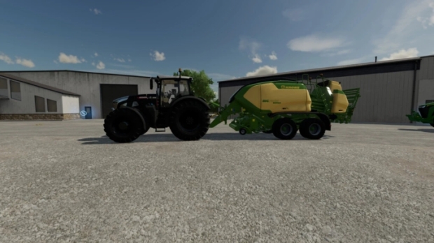 Krone Bigpack 1290 Hdp Vc Strawharvest Addon V1.0