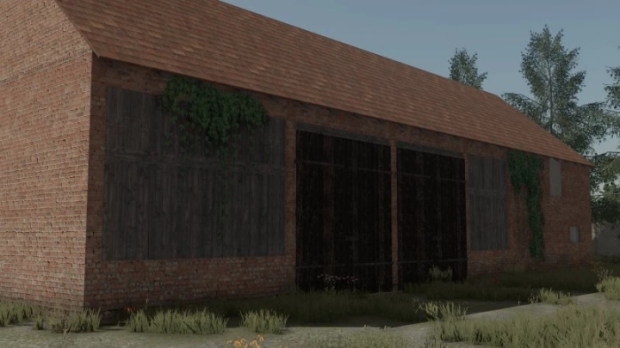 Barn Cow Shed In The Post German Style V1.0
