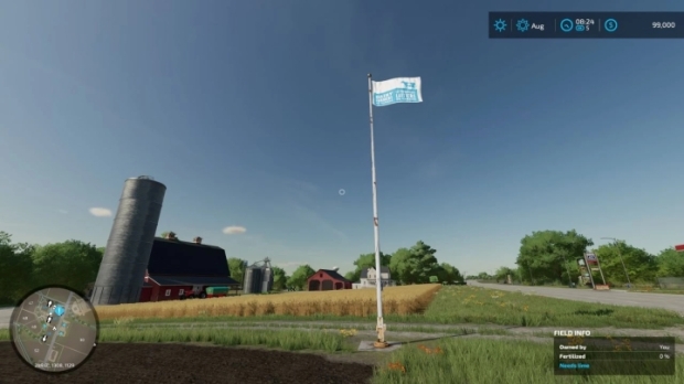 Canadian Dairy Flag Placeable V1.0