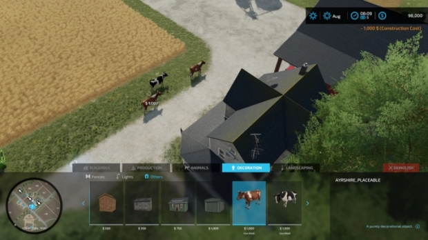 Placeable Cow V1.0