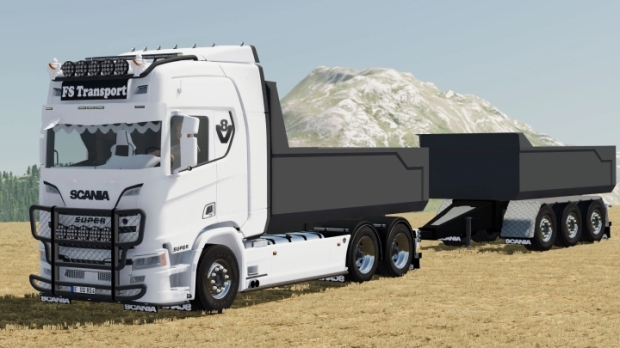 Scania Tipper Truck & Trailers V1.0