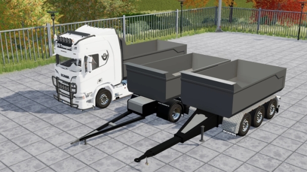 Scania Tipper Truck & Trailers V1.0