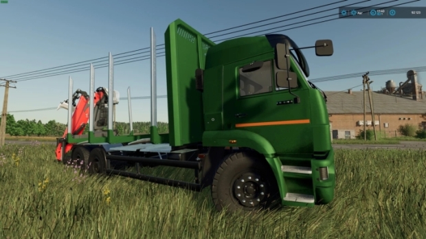 Kamaz 6520 Wood Truck V1.0