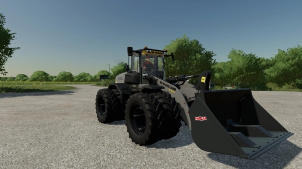 New Holland 240D Grey Edition Loader V1.0