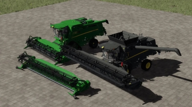 John Deere T-Series And 600X Headers V1.3