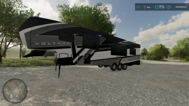 Voltage 5Th Wheel Toy Hauler Camper V2.0